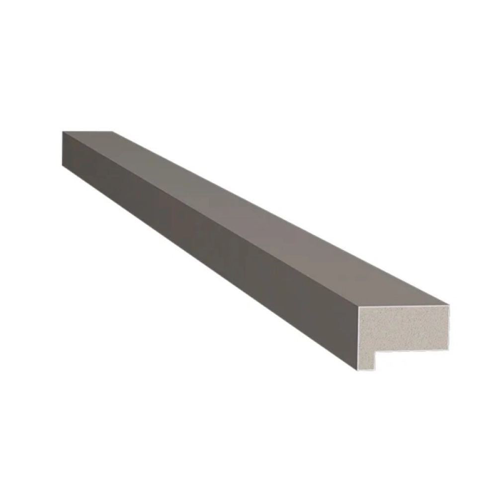 Acabamento Lateral Waves/Ripado Santa Luzia Cinza Titanium