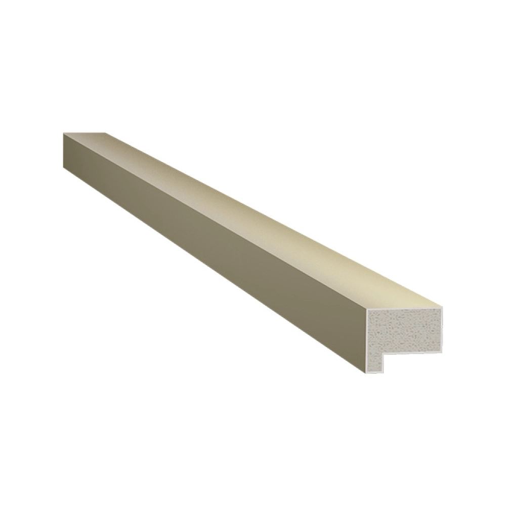 Acabamento Lateral Gizé Santa Luzia em Poliestireno Champanhe