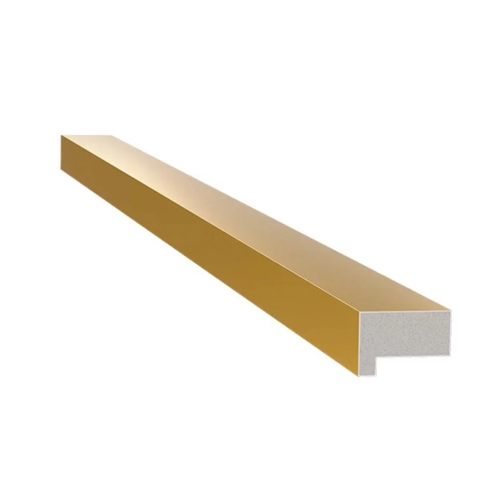 Acabamento Lateral Waves/Ripado Santa Luzia Ouro - Barra Econômica