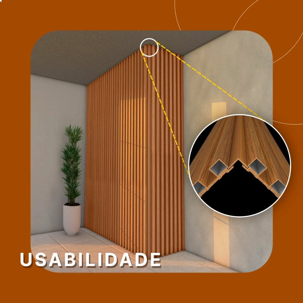 Cantoneira WPC Freijó Cantoneira WPC Freijó