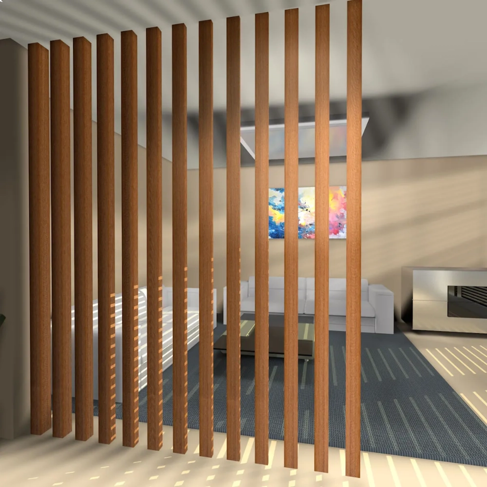 Divisor de Ambiente Brise WPC Laminado -  Freijó