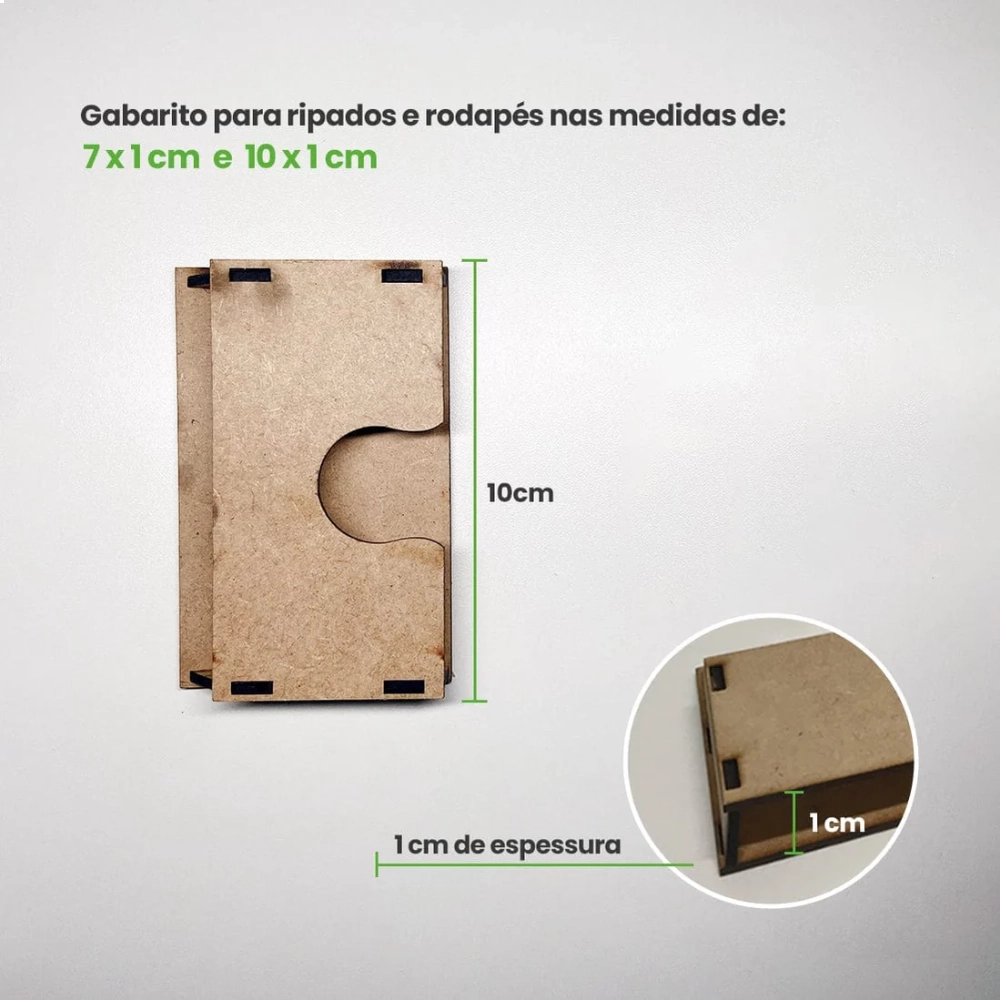 Kit de Instalação Meu Rodapé - para 10cm