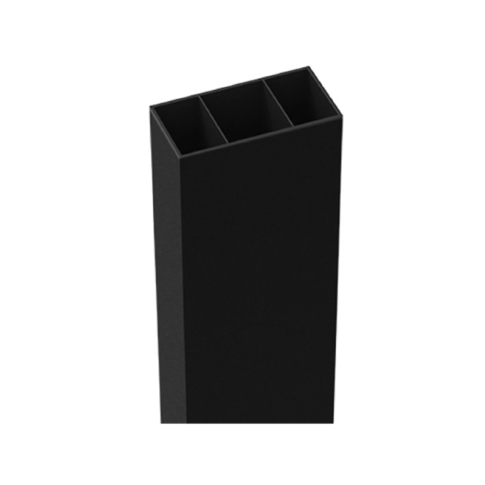 Perfil Brise Externo Arquitech em PVC 50mm - Metallic Black