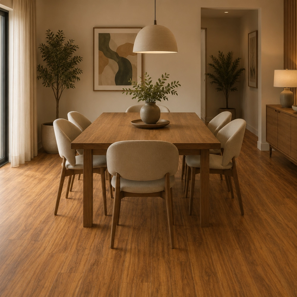 Piso Laminado Clicado Durafloor Nature Cumaru Raiz
