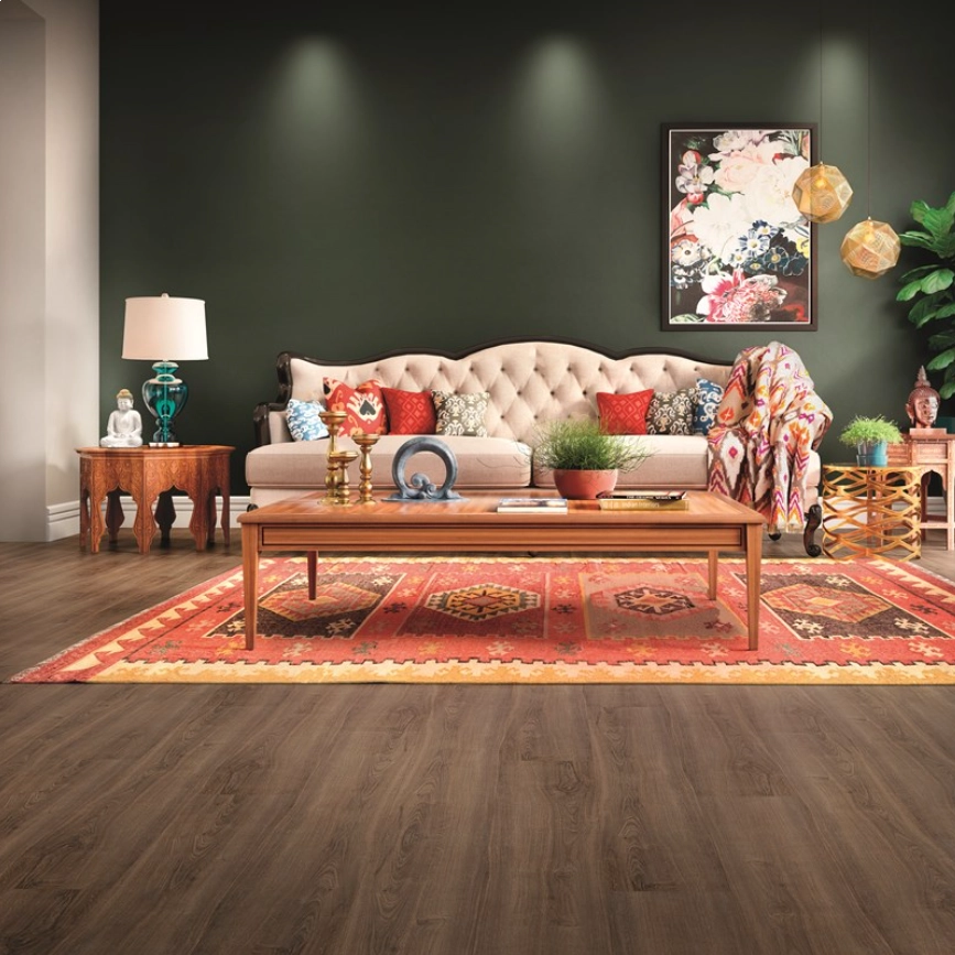 Piso Laminado Eucafloor New Evidence Acqua Resist Classic Oak
