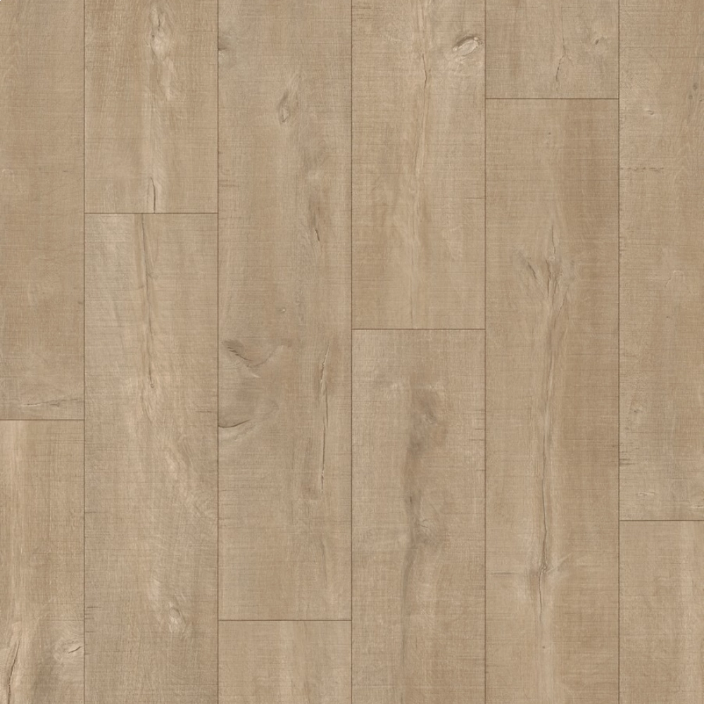 Piso Laminado Quick Step Eligna Wide - Carvalho Claro Serrado