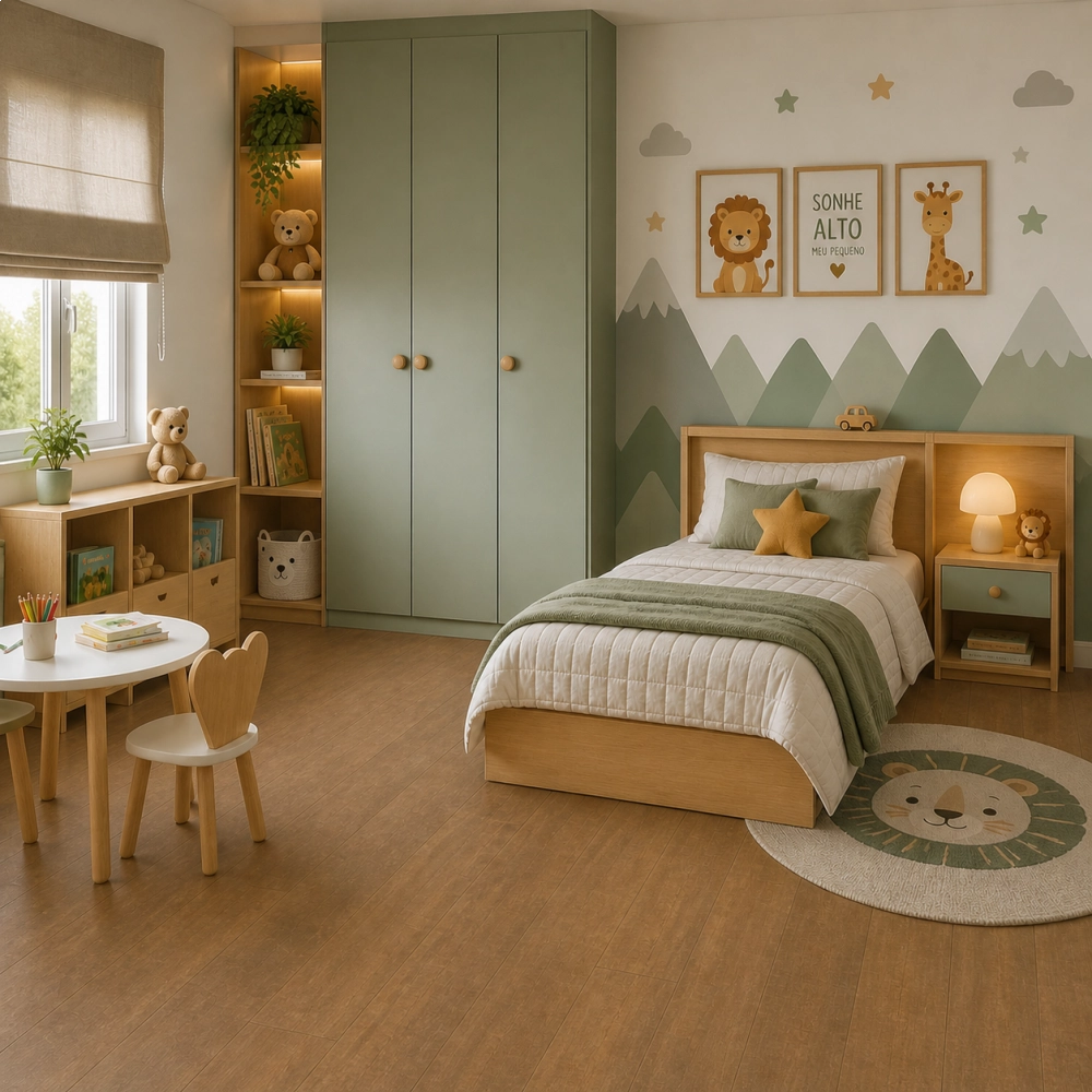 Piso Laminado Quick Step Eligna Wide - Carvalho Deserto Restaurado