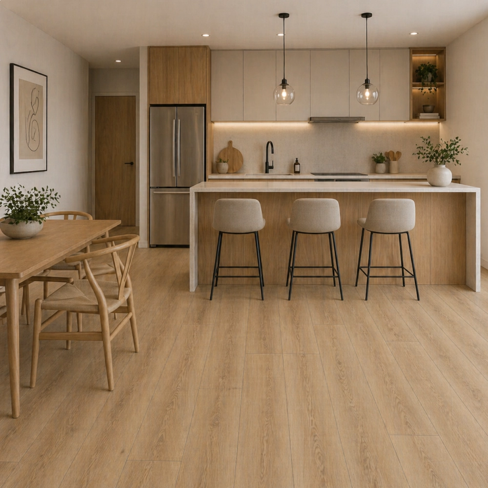 Piso Laminado Quick Step Linha Nesto - Névoa do Amanhecer Piso Laminado Quick Step Linha Nesto - Névoa do Amanhecer