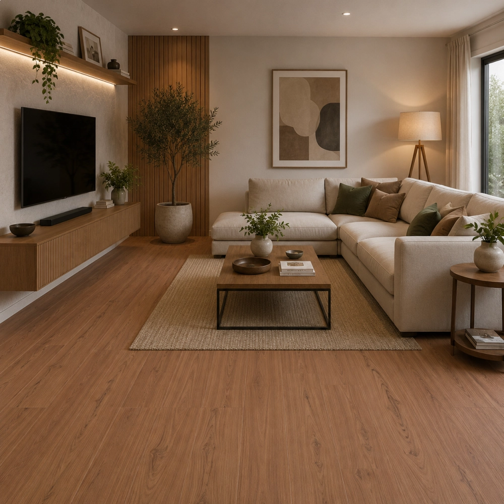 Piso Laminado Quick Step Premiere Plus - Ipê Ábano Piso Laminado Quick Step Premiere Plus - Ipê Ábano
