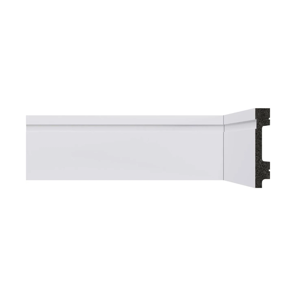 Rodapé Santa Luzia Bellitas B74 7cm Branco