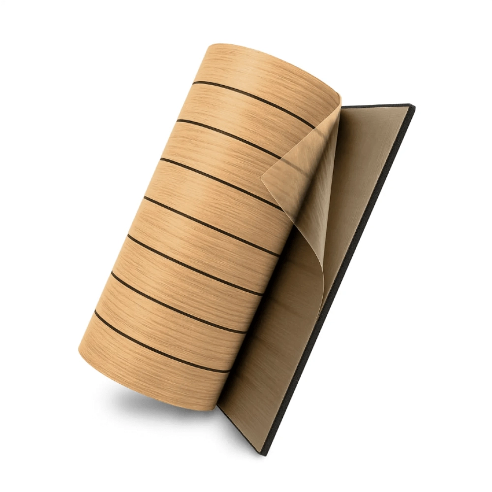 Painel Ripado Autocolante 40x300 - Carvalho