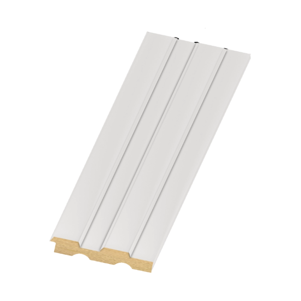 Ripado MDF 10,5cm Branco - Larga