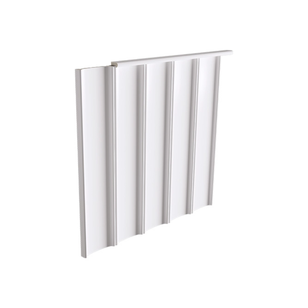 Acabamento Lateral Ubá Santa Luzia em Poliestireno Branco Acabamento Lateral Ubá Santa Luzia em Poliestireno Branco