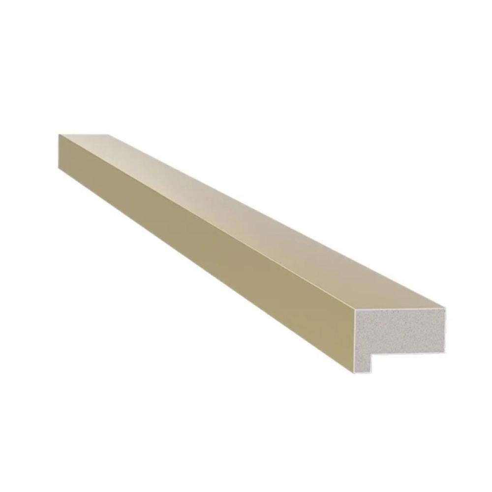 Acabamento Lateral Waves/Ripado Santa Luzia Champanhe