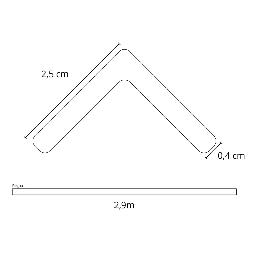 Cantoneira WPC Carvalho Cantoneira WPC Carvalho
