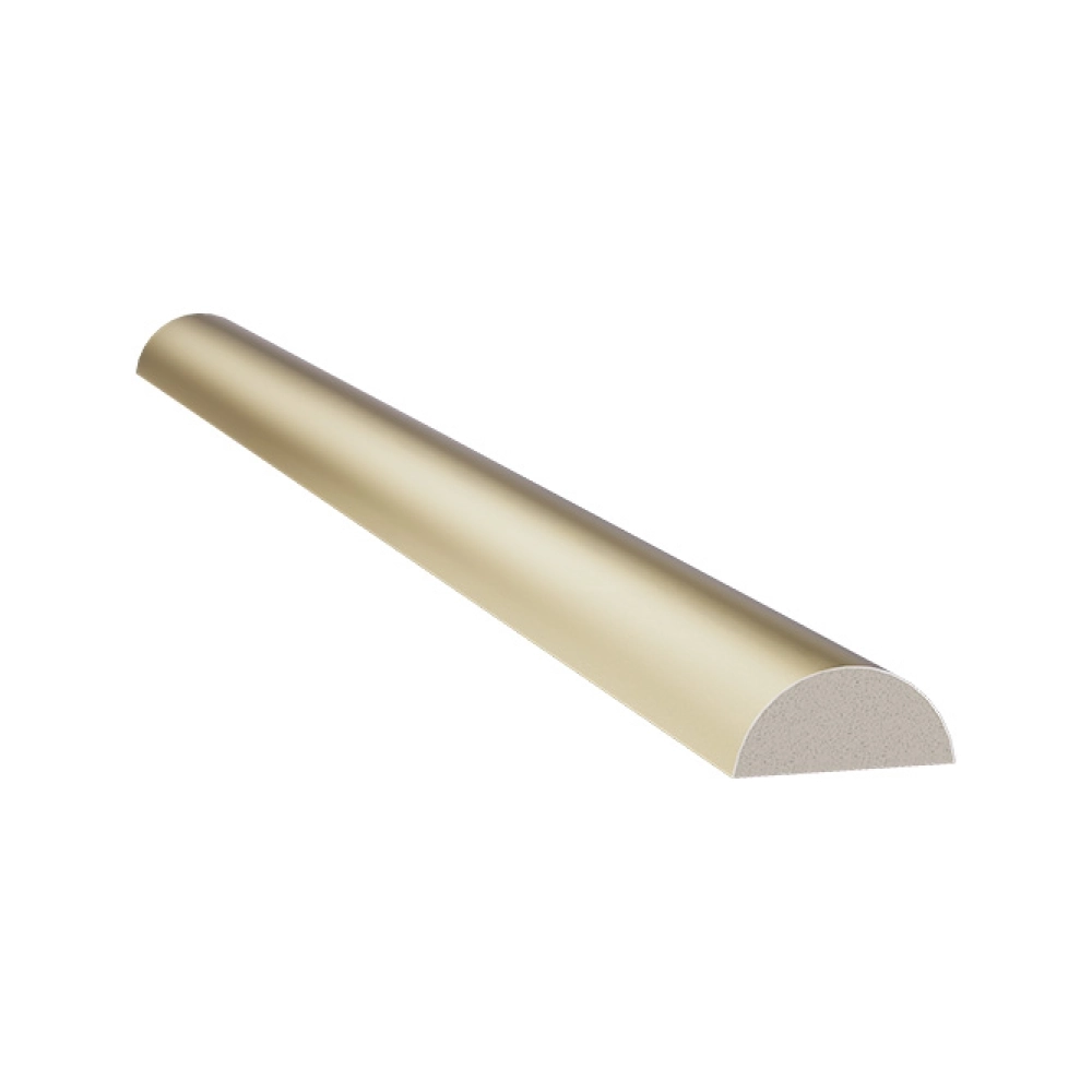 Meia Curva Santa Luzia 599 - 37x16,8mm Larga Champanhe