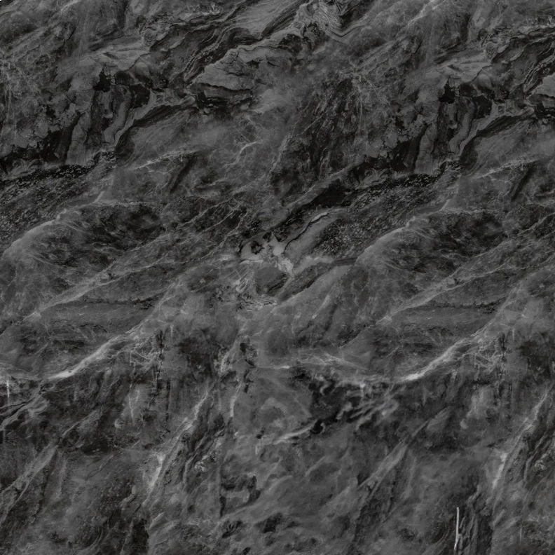 Painel Decorativo Mármore Adesivo Flexível HY 081 - Cinza Escuro