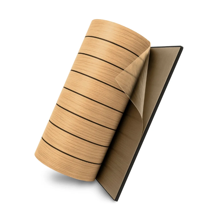 Painel Ripado Autocolante 40x300 - Carvalho Painel Ripado Autocolante 40x300 - Carvalho