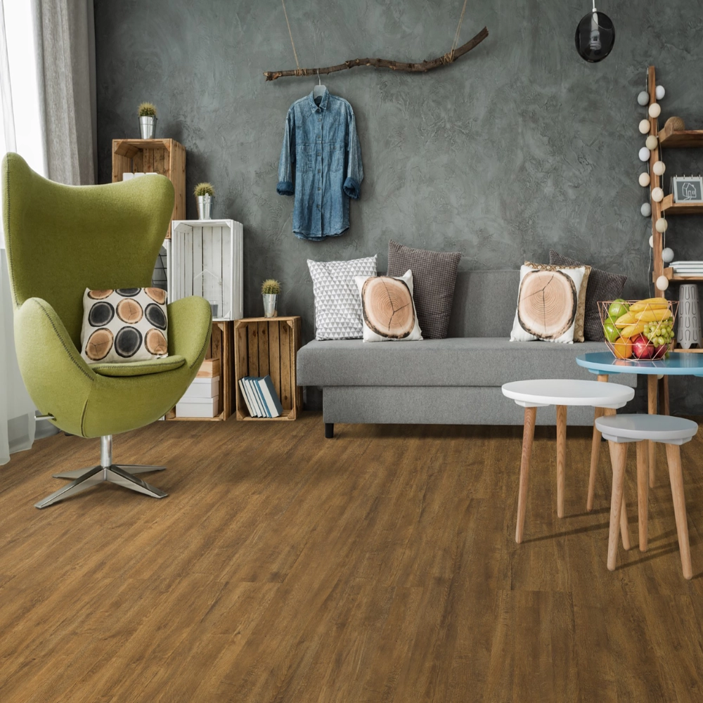Piso Laminado Eucafloor Gran Elegance Acqua Resist Carvalho Ouro