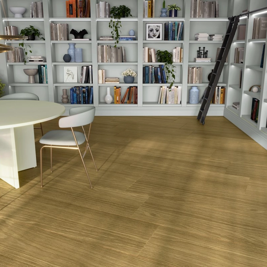 Piso Laminado Eucafloor Gran Elegance Acqua Resist Freijó Brasil