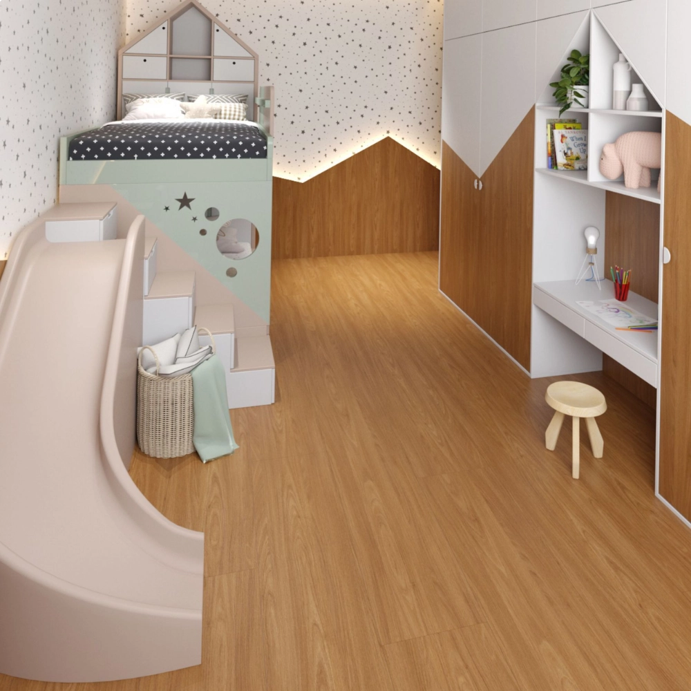 Piso Laminado Eucafloor Natura Matt Acqua Resist Louro Freijó