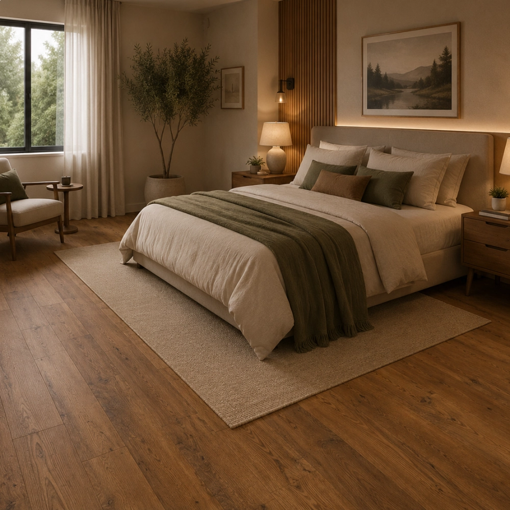 Piso Laminado Quick Step Eligna Wide - Castanheiro Antigo