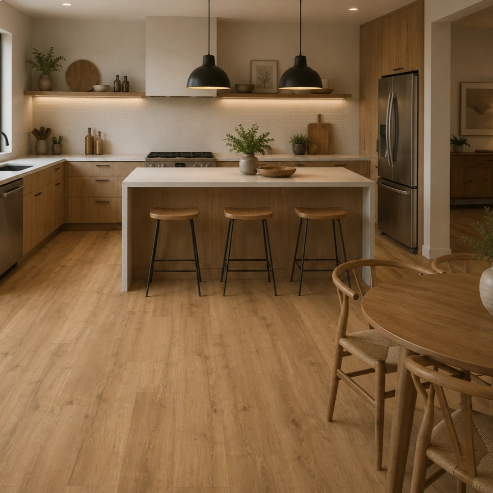 Piso Laminado Quick Step Impressive - Carvalho Clássico Natural Piso Laminado Quick Step Impressive - Carvalho Clássico Natural