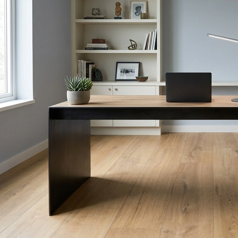 Piso Laminado Quick Step Impressive - Carvalho Natural Soft Piso Laminado Quick Step Impressive - Carvalho Natural Soft