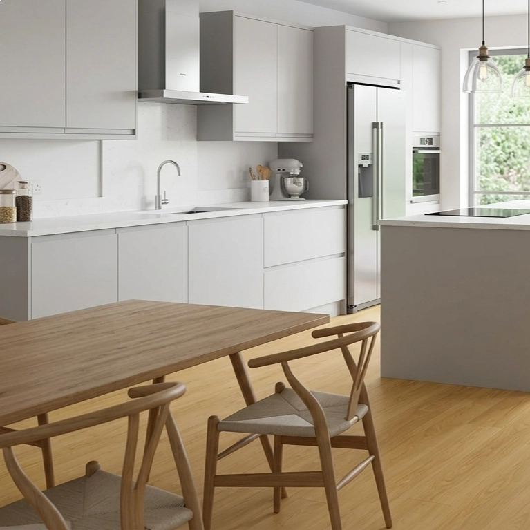Piso Laminado Quick Step Smart - Carvalho Biscoito Marrom Piso Laminado Quick Step Smart - Carvalho Biscoito Marrom