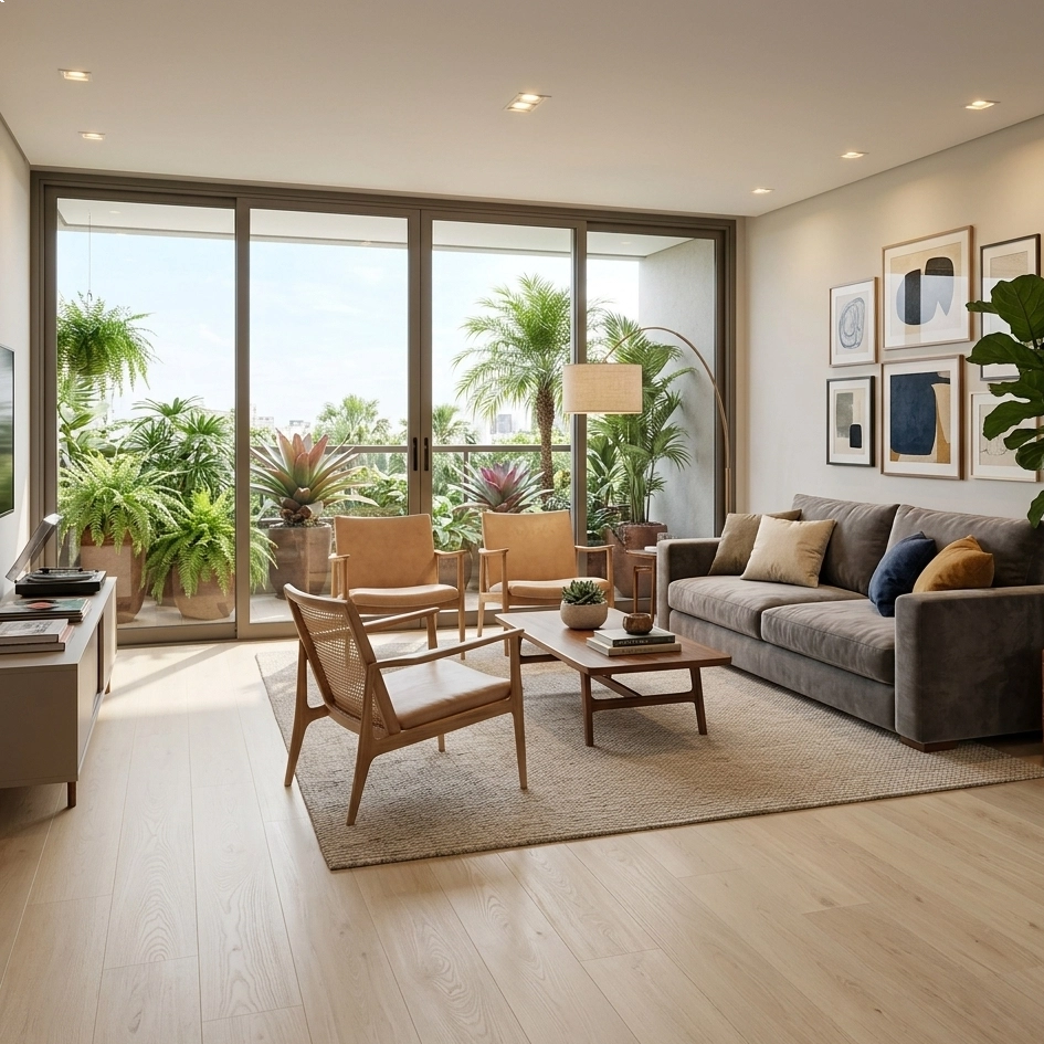 Piso Laminado Quick Step Smart - Carvalho Natural Envernizado