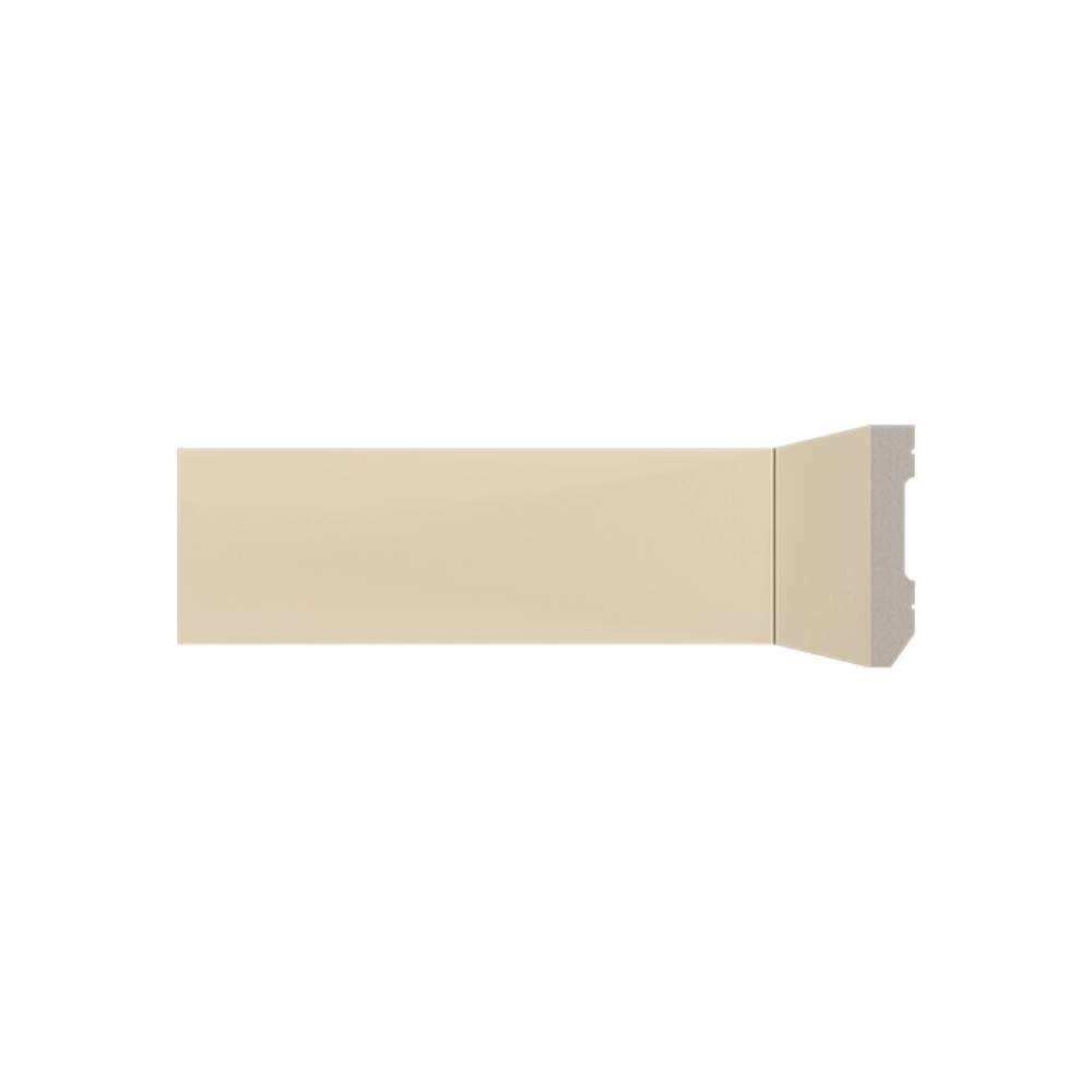 Rodapé Santa Luzia 560 em Poliestireno 7cm Beige Rodapé Santa Luzia 560 em Poliestireno 7cm Beige